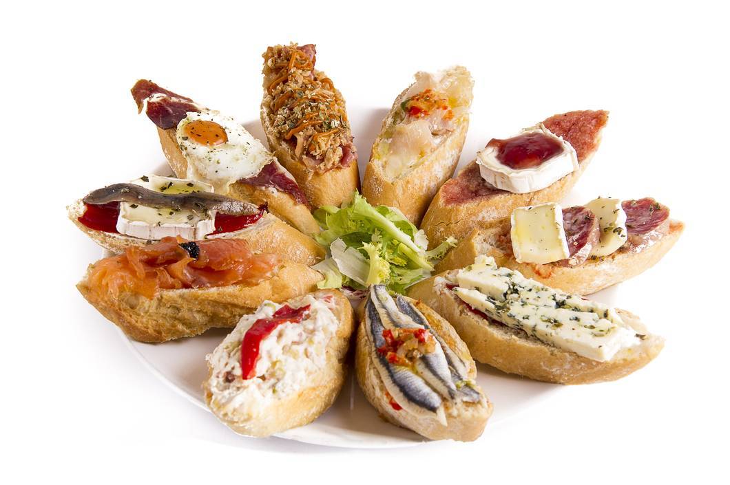 Tapas varias